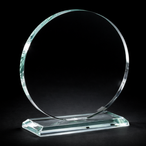 Trophy Round glass 21cm