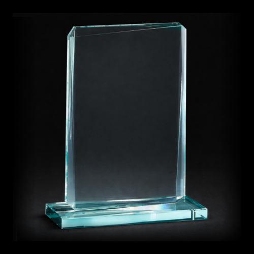 Trophy Glass Rectangle 19cm