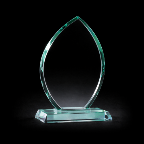 Flame glass Trophy 20cm