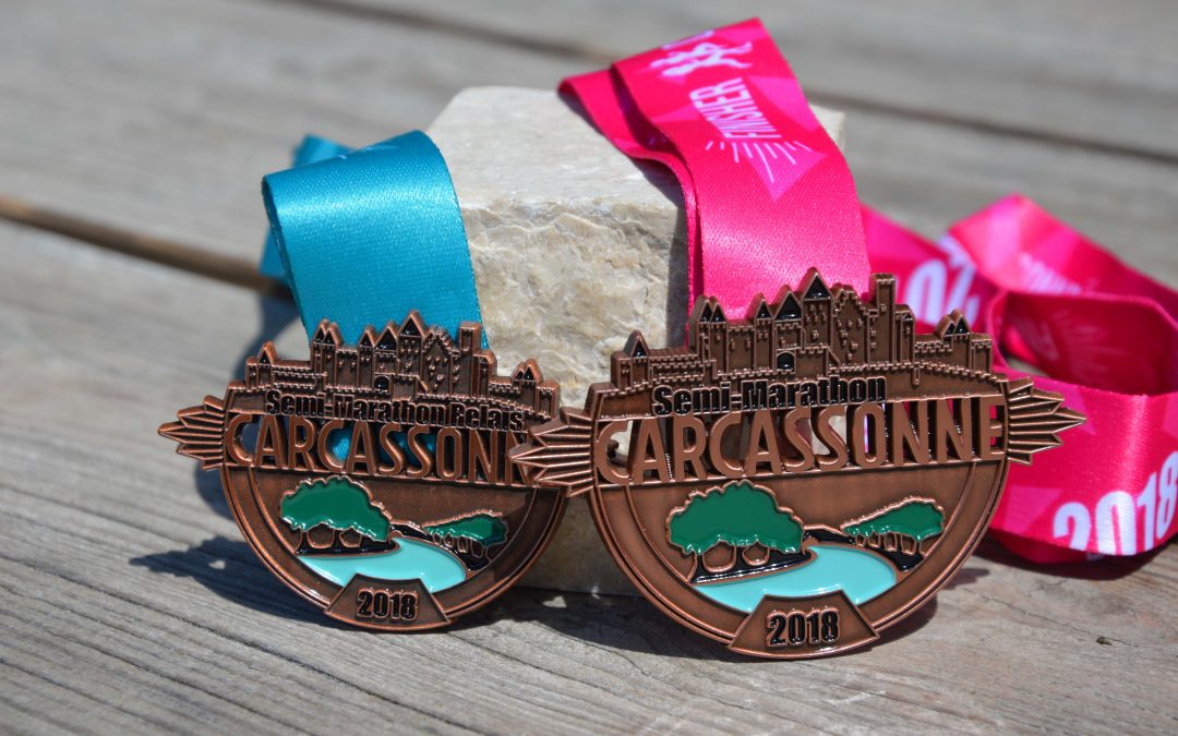 Carcassonne Half Marathon Medal
