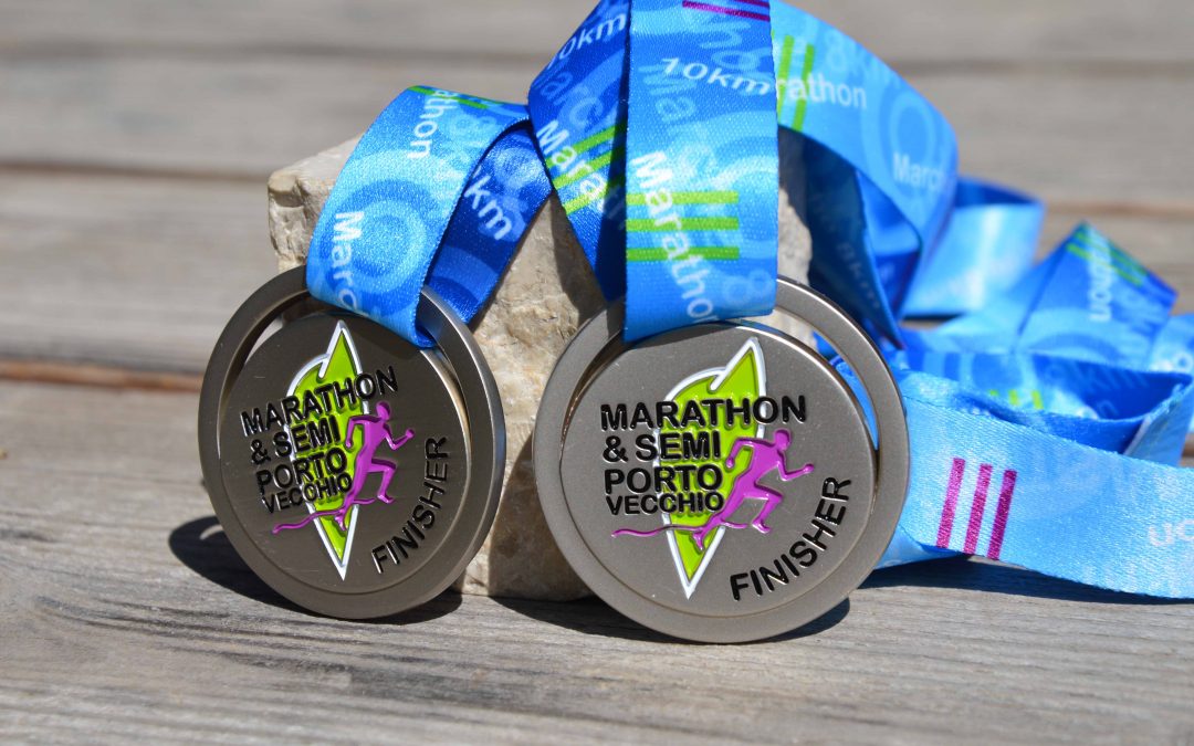 Porto Vecchio Marathon and Half-Marathon Medal