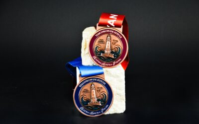 The Royan Triathlon 2025 Finisher Medal