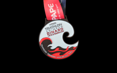 Medaille du Triathlon de Dinard 2025