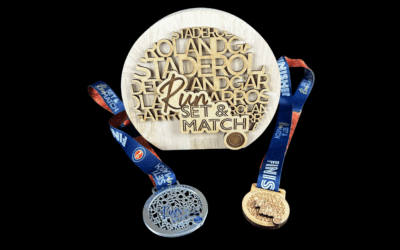 Médailles et Trophée Run Set & Match 2025