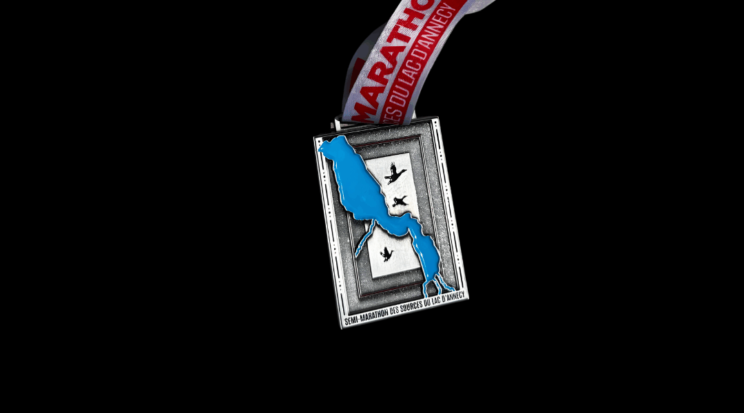 Medal of the Half-Marathon of the Sources of the Lake of Annecy 2025
