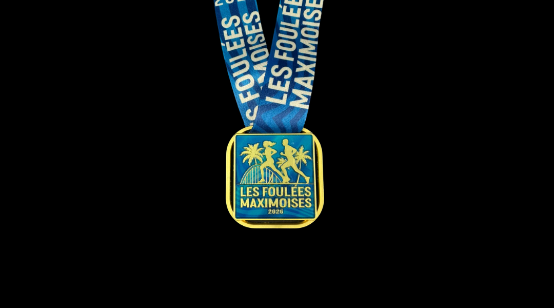 Médaille finisher  Foulées Maximoises 2026