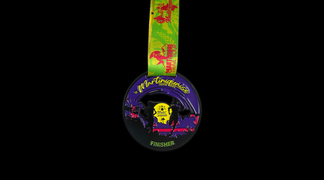 Finisher Medal of La Martiniquaise 2026