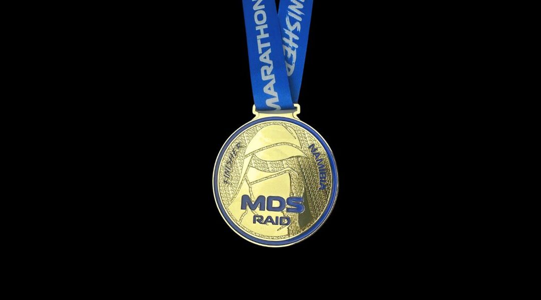 Médaille MDS Raid Namibie 2026