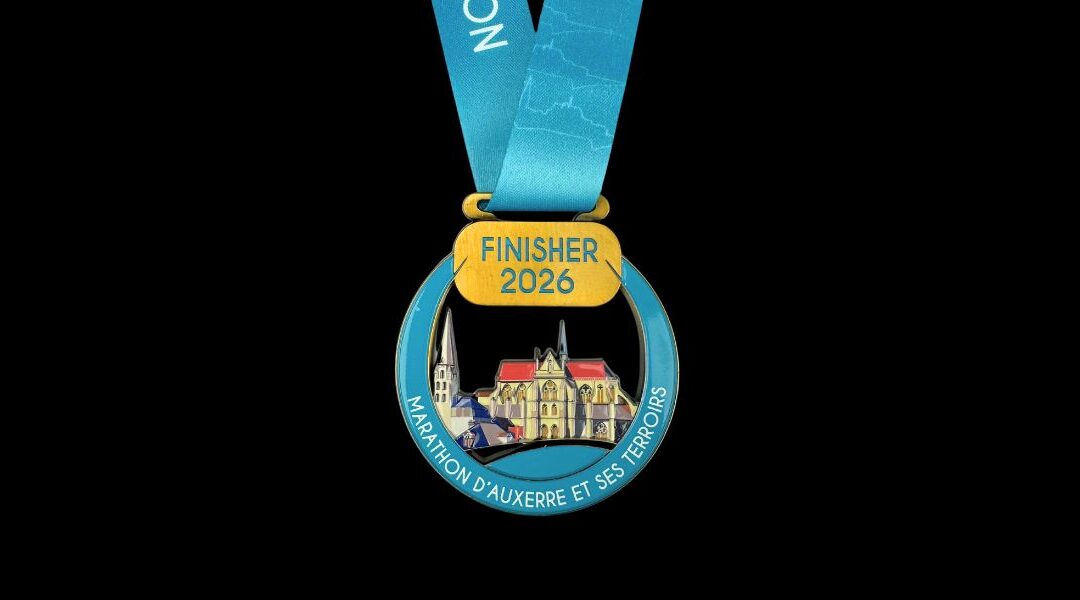 Auxerre and Terroirs Marathon 2026 Medal