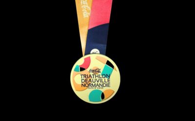 Médailles Triathlon Deauville Normandie 2026